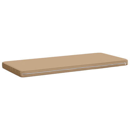1-delig Bankkussen VUGHT 100% Polyester Zand 100 x 50 x 5 cm