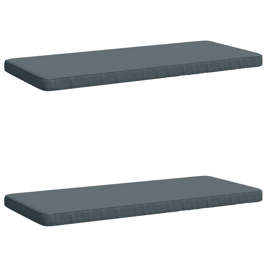 2-delige Bankkussens VUGHT 2 st 100% Polyester Blauw