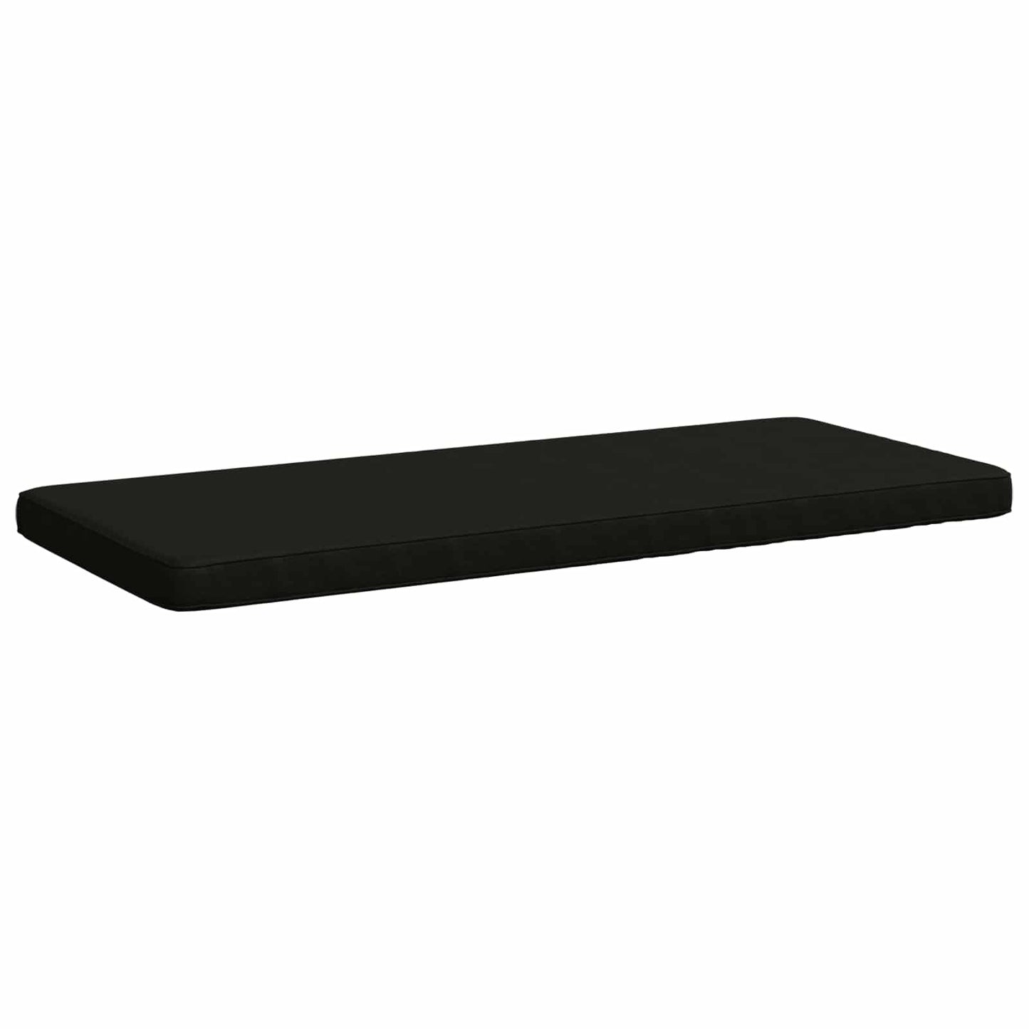 1-delig Bankkussen VUGHT 100% Polyester Zwart 100 x 50 x 5 cm