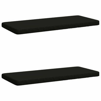 2-delige Bankkussens VUGHT 2 st 100% Polyester Zwart