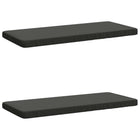 Bankkussens 2 stuks antraciet polyester