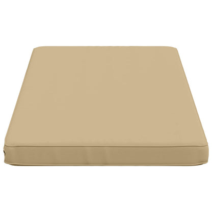 1-delig Bankkussen VUGHT 100% Polyester Beige 100 x 50 x 5 cm