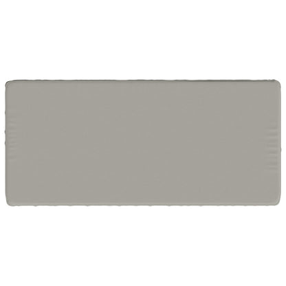 1-delig Bankkussen VUGHT 100% Polyester Grijs 100 x 50 x 5 cm