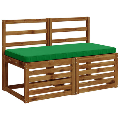 1-delig Bankkussen VUGHT 100% Polyester Groen 100 x 50 x 5 cm