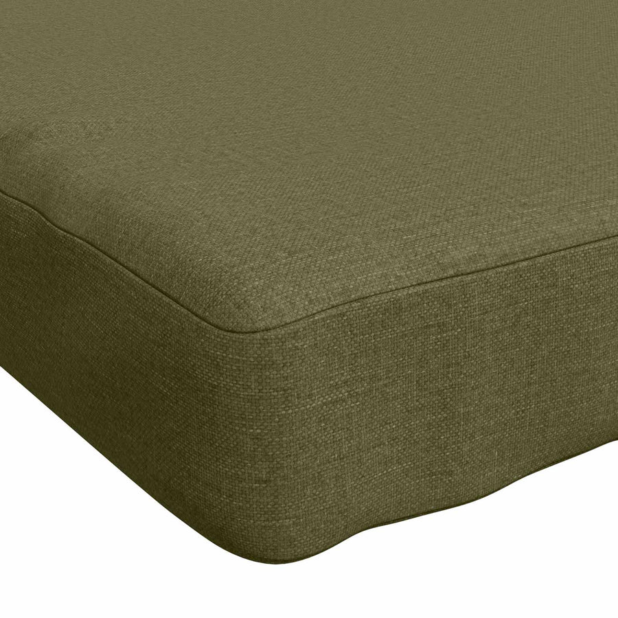2-delige Bankkussens VUGHT 2 st 100% Polyester Olijfgroen