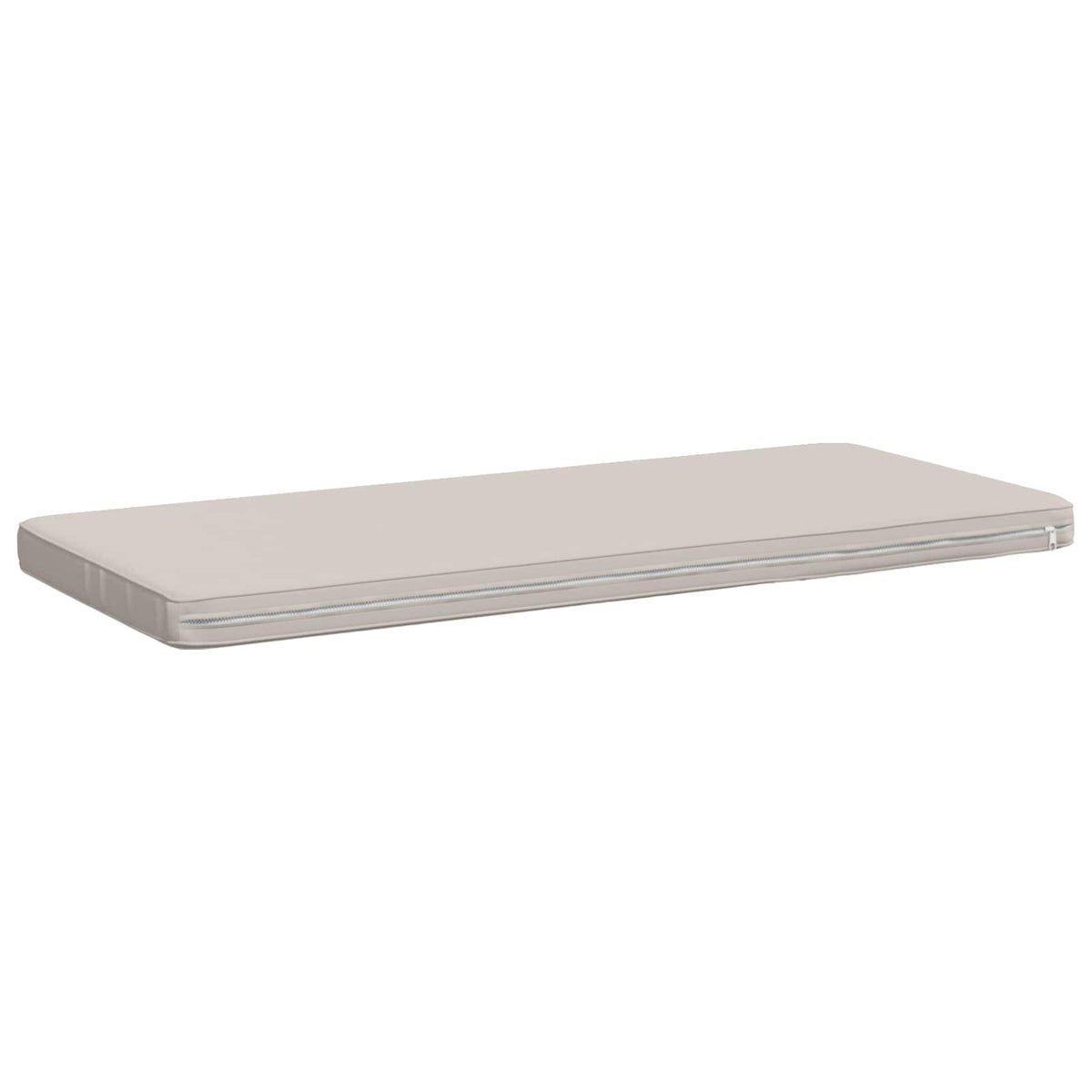 1-delig Bankkussen VUGHT 100% Polyester Wit 110 x 50 x 5 cm