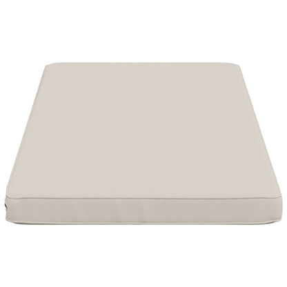 1-delig Bankkussen VUGHT 100% Polyester Wit 110 x 50 x 5 cm