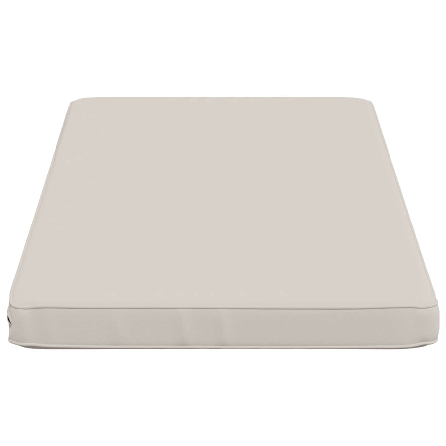 1-delig Bankkussen VUGHT 100% Polyester Wit 110 x 50 x 5 cm