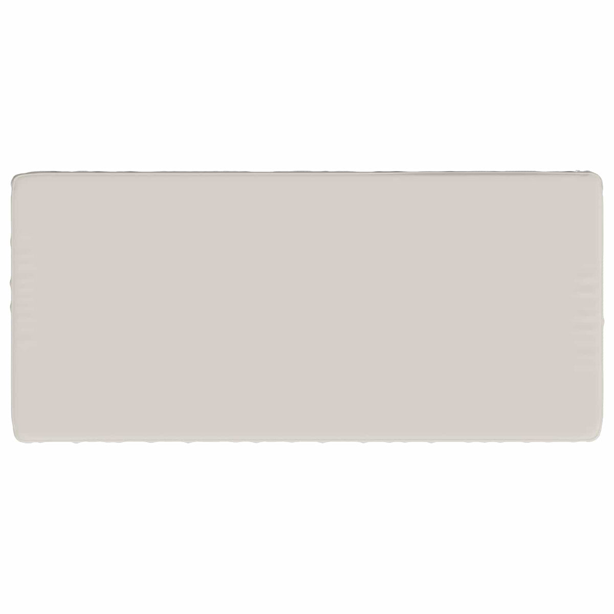 1-delig Bankkussen VUGHT 100% Polyester Wit 110 x 50 x 5 cm