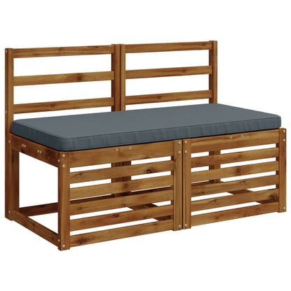1-delig Bankkussen VUGHT 100% Polyester Blauw 110 x 50 x 5 cm