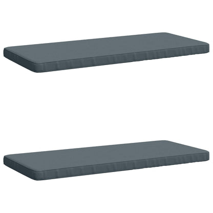 2-delige Bankkussens VUGHT 2 st 100% Polyester Blauw
