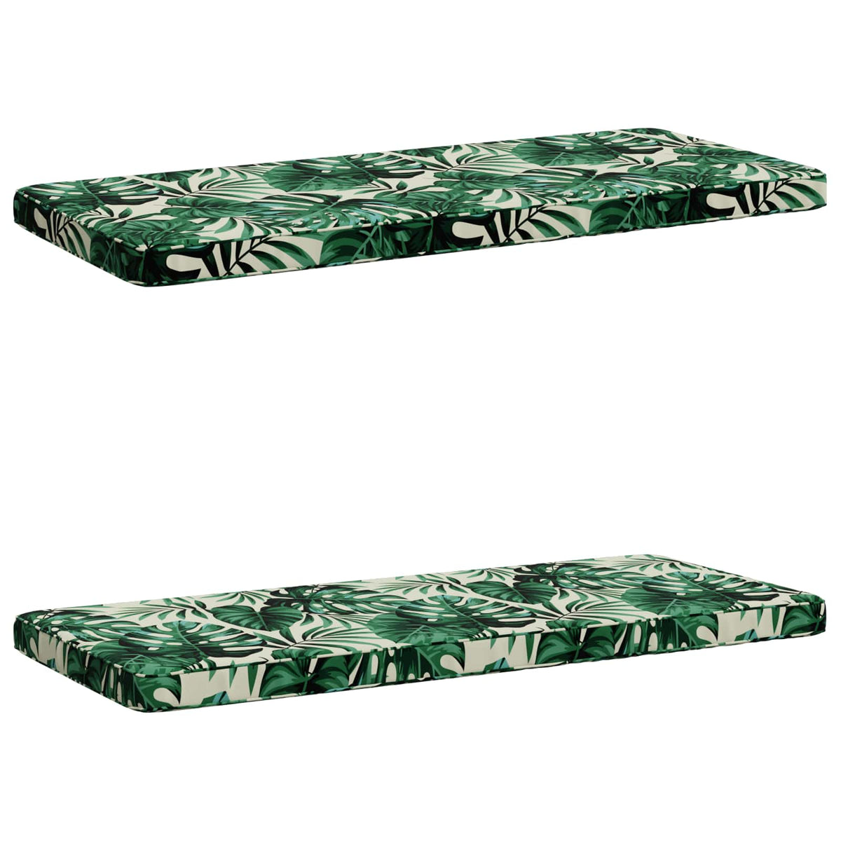2-delige Bankkussens VUGHT 2 st 100% Polyester Bladpatroon