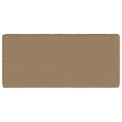 2-delige Bankkussens VUGHT 2 st 100% Polyester Taupe