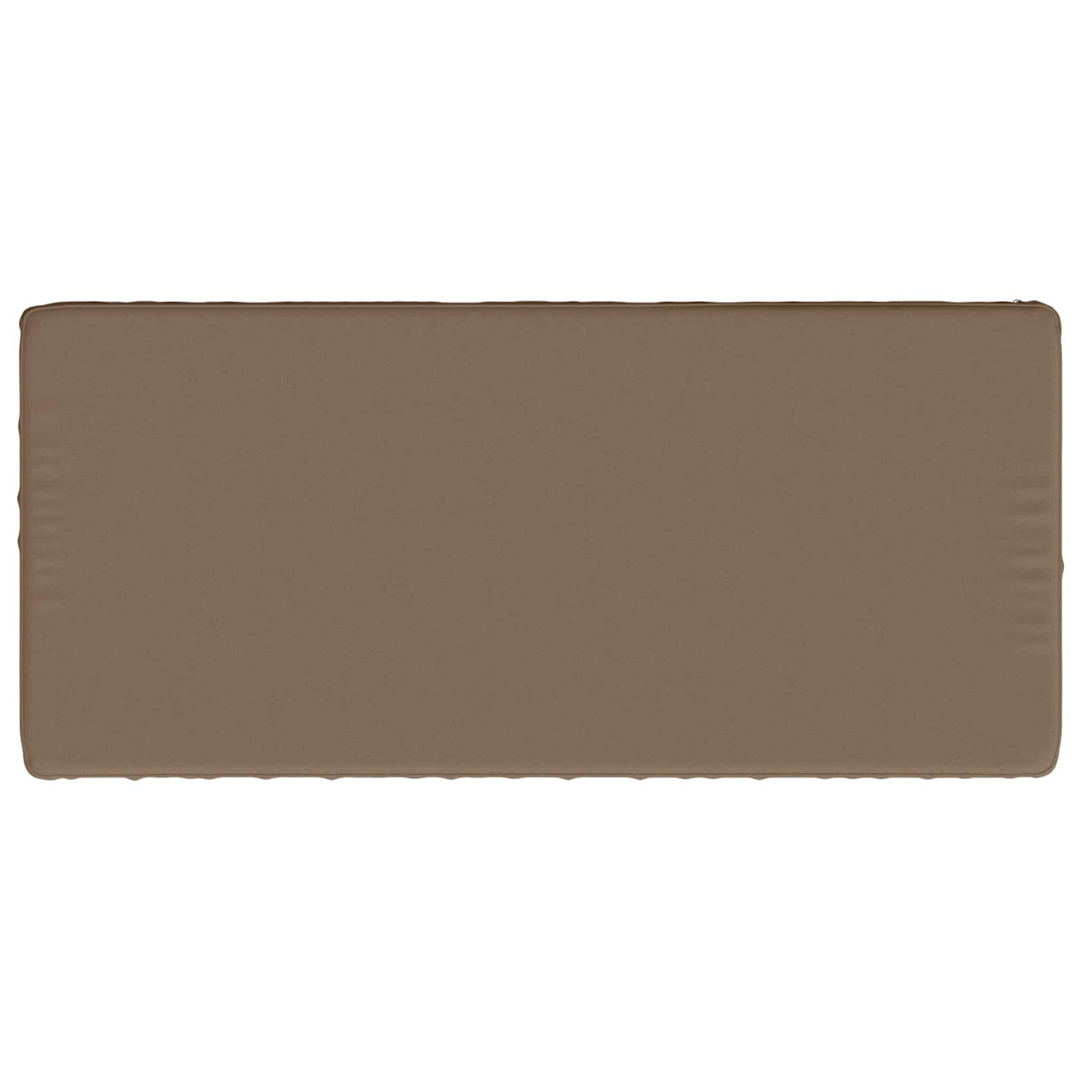 1-delig Bankkussen VUGHT 100% Polyester Taupe 120 x 50 x 5 cm