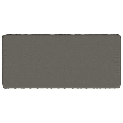 1-delig Bankkussen VUGHT 100% Polyester Grijs 120 x 50 x 5 cm