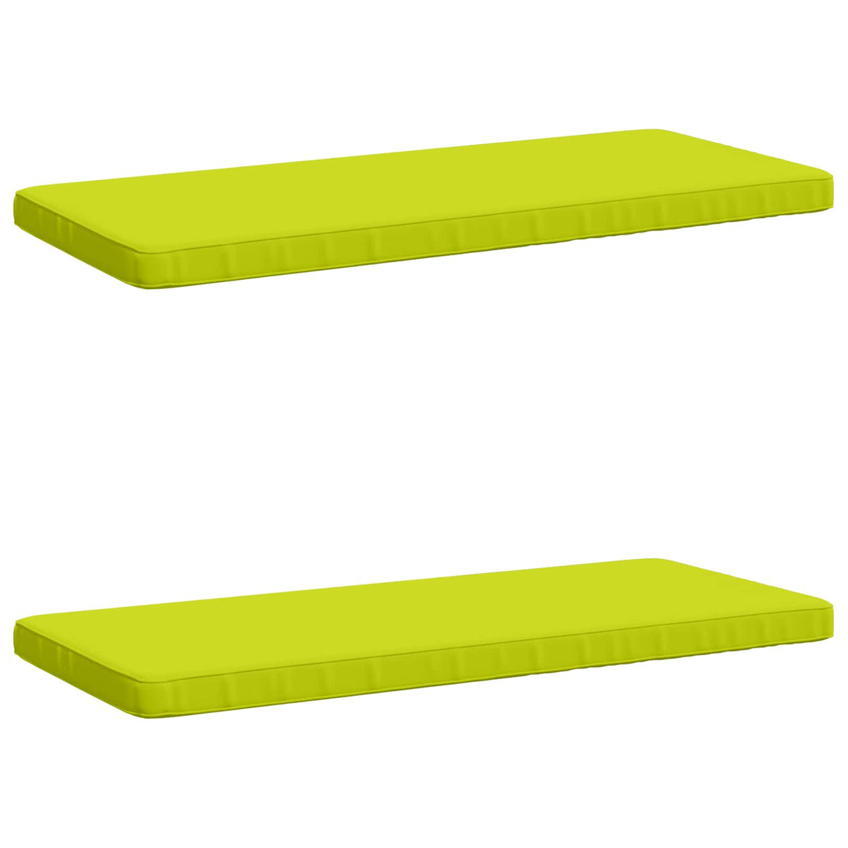 2-delige Bankkussens VUGHT 2 st 100% Polyester Helder groen