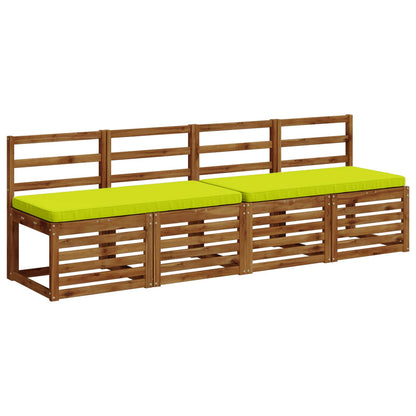 2-delige Bankkussens VUGHT 2 st 100% Polyester Helder groen