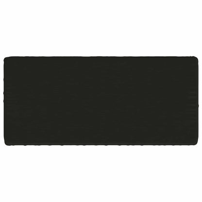 1-delig Bankkussen VUGHT 100% Polyester Zwart 120 x 50 x 5 cm