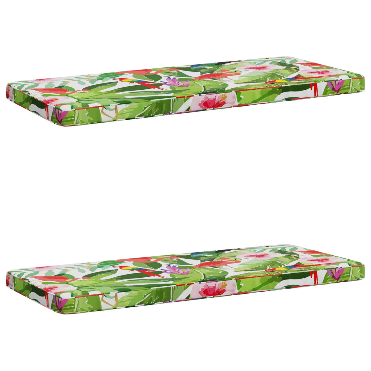2-delige Bankkussens VUGHT 2 st 100% Polyester Meerkleurig