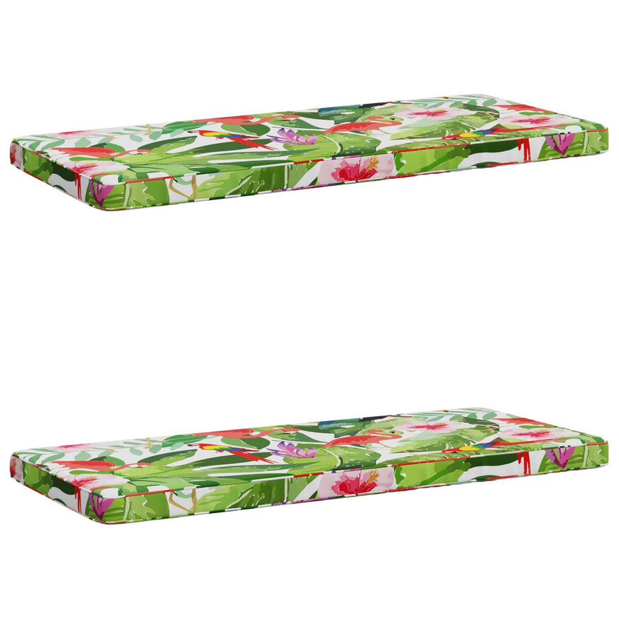 2-delige Bankkussens VUGHT 2 st 100% Polyester Meerkleurig