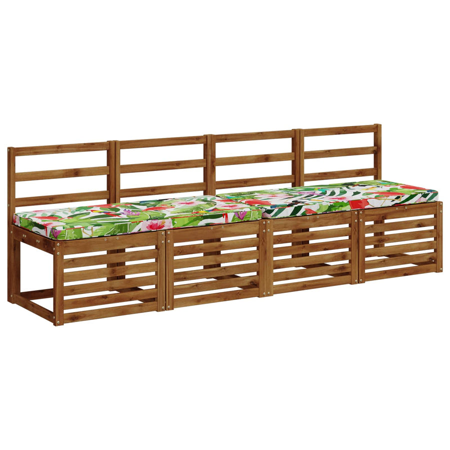 2-delige Bankkussens VUGHT 2 st 100% Polyester Meerkleurig