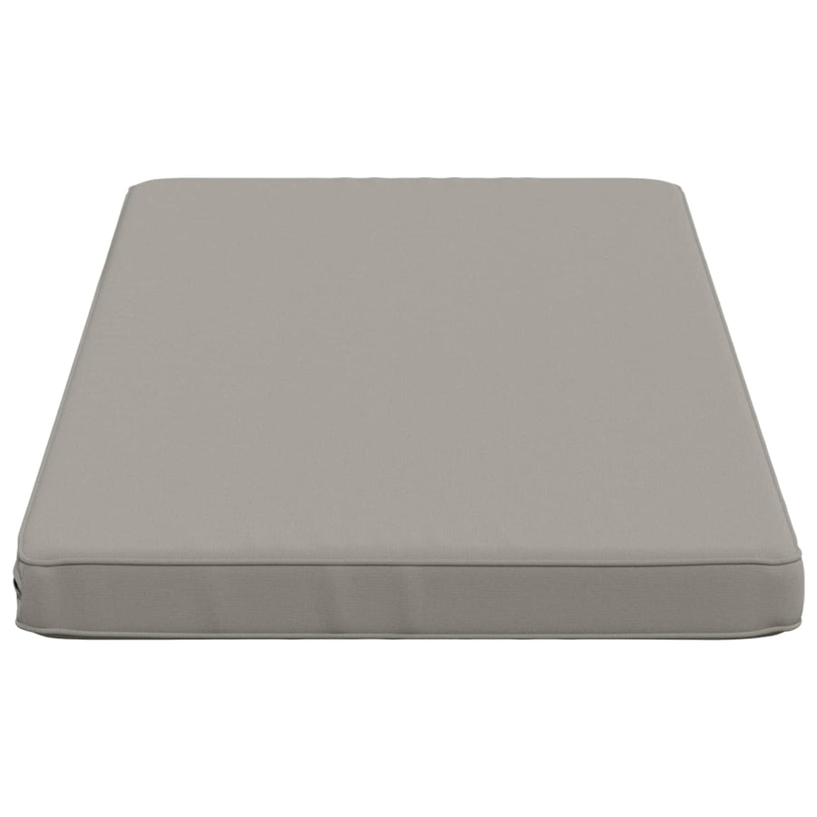 1-delig Bankkussen VUGHT 100% Polyester Grijs 120 x 50 x 5 cm