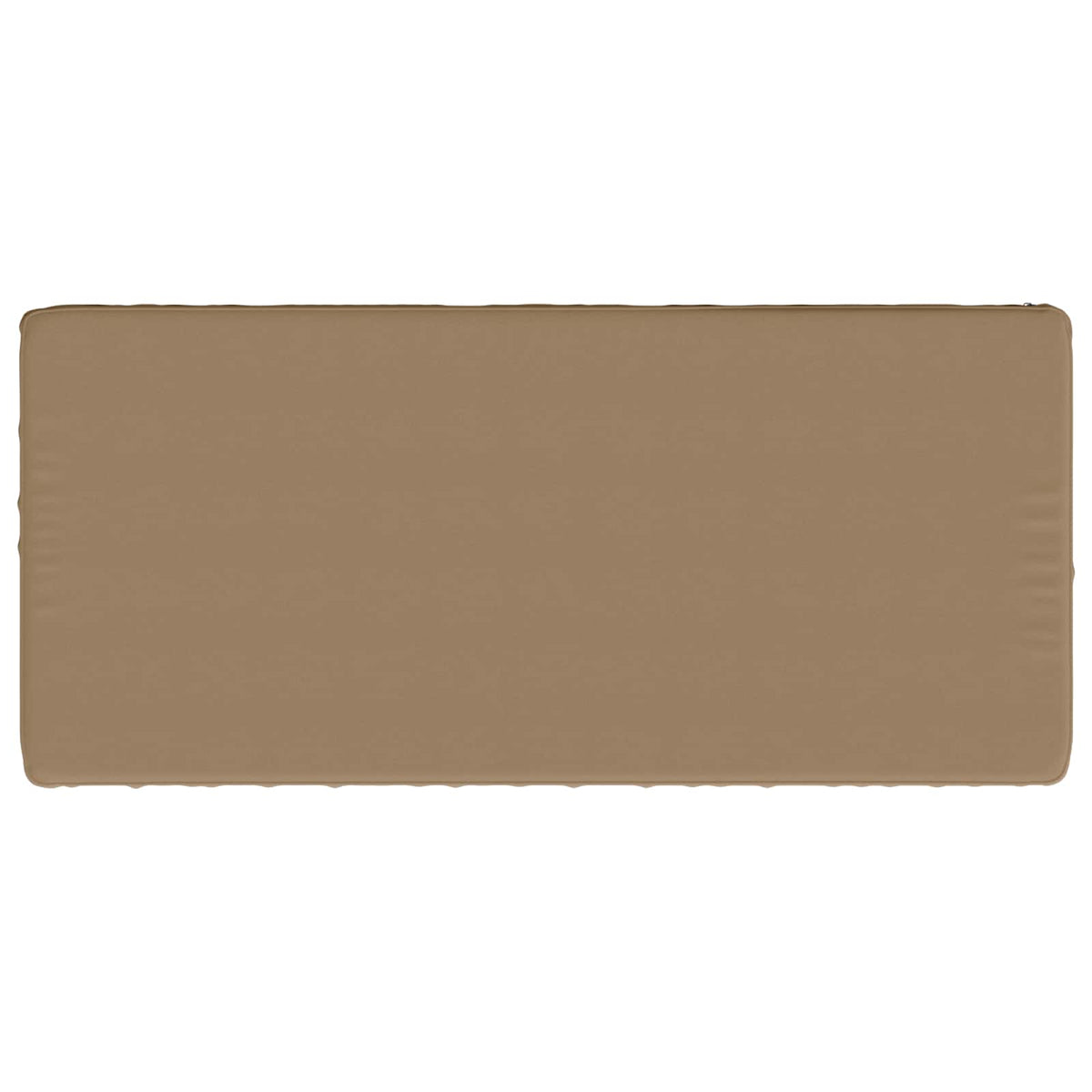 1-delig Bankkussen VUGHT 100% Polyester Taupe 120 x 50 x 5 cm