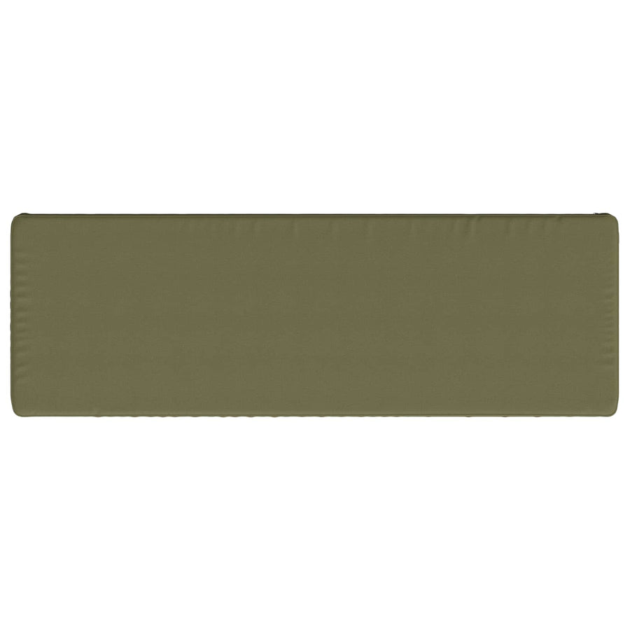 2-delige Bankkussens VUGHT 2 st 100% Polyester Olijfgroen