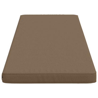 2-delige Bankkussens VUGHT 2 st 100% Polyester Taupe