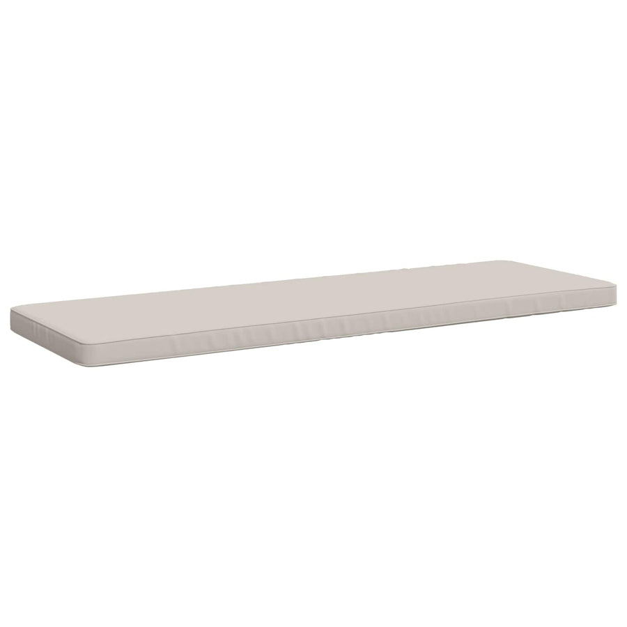 1-delig Bankkussen VUGHT 100% Polyester Wit 140 x 50 x 5 cm