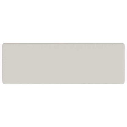 1-delig Bankkussen VUGHT 100% Polyester Wit 140 x 50 x 5 cm