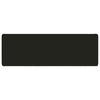 1-delig Bankkussen VUGHT 100% Polyester Zwart 140 x 50 x 5 cm