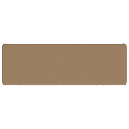 2-delige Bankkussens VUGHT 2 st 100% Polyester Taupe