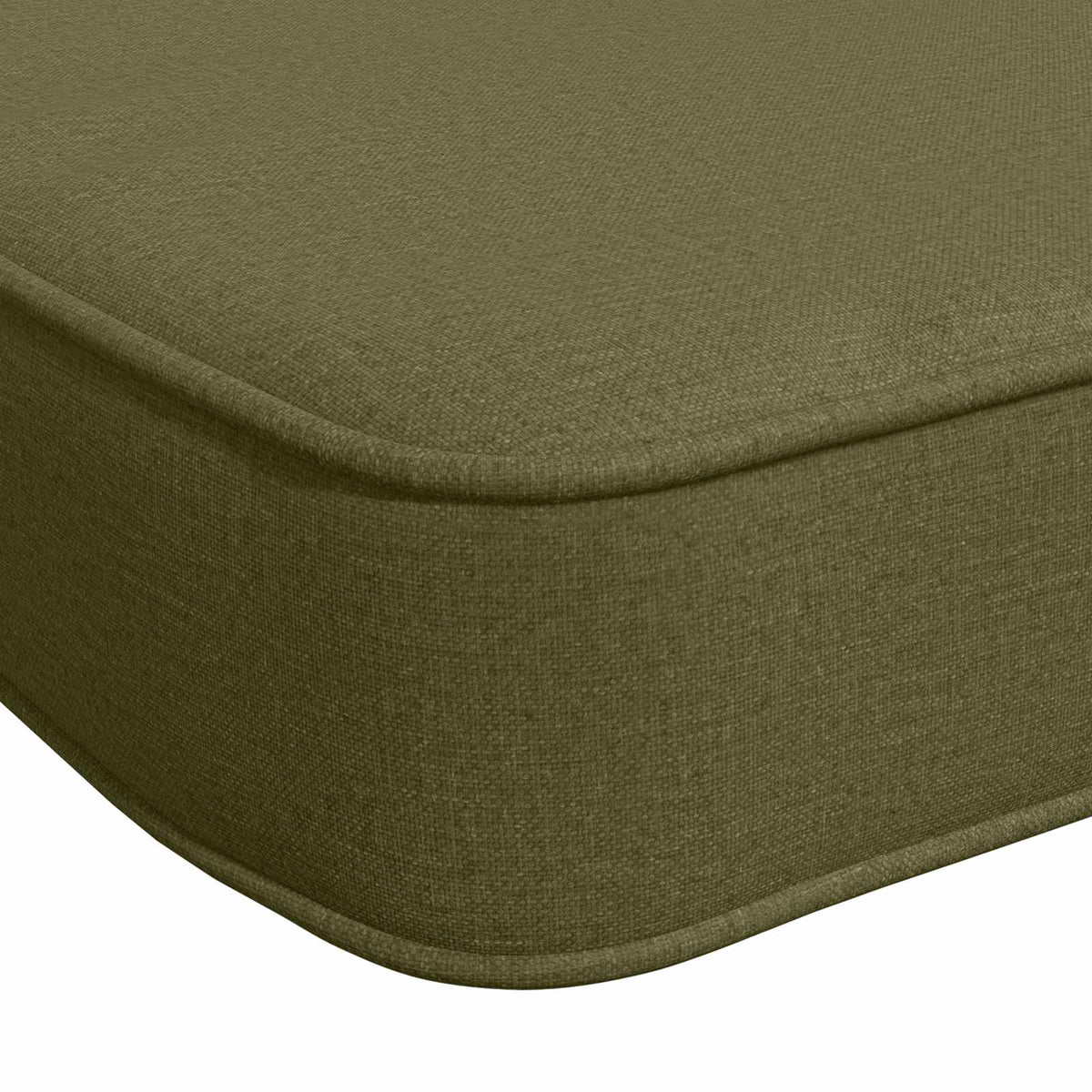 2-delige Bankkussens VUGHT 2 st 100% Polyester Olijfgroen