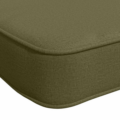 2-delige Bankkussens VUGHT 2 st 100% Polyester Olijfgroen