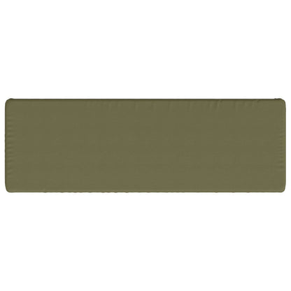 2-delige Bankkussens VUGHT 2 st 100% Polyester Olijfgroen