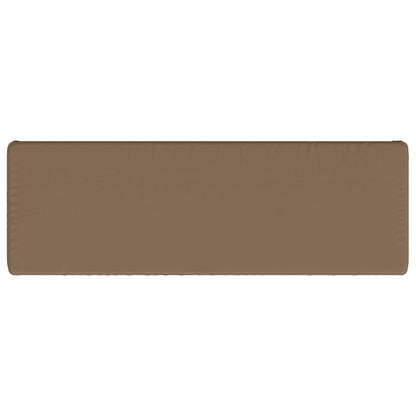 2-delige Bankkussens VUGHT 2 st 100% Polyester Taupe