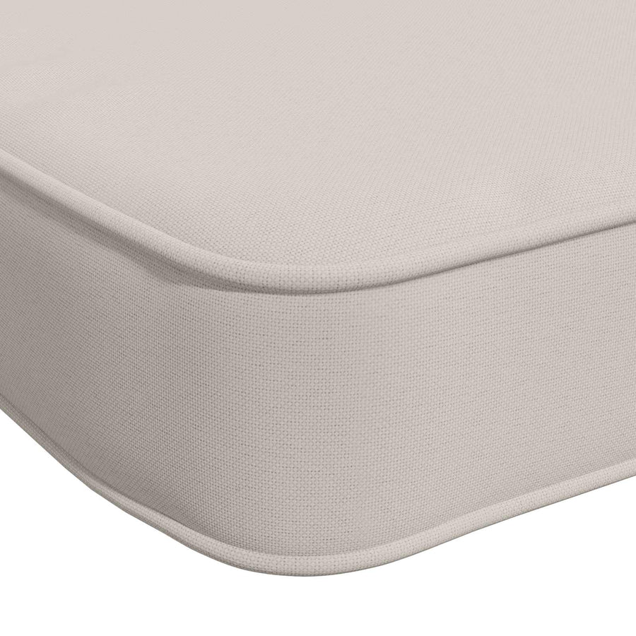 2-delige Bankkussens VUGHT 2 st 100% Polyester Wit