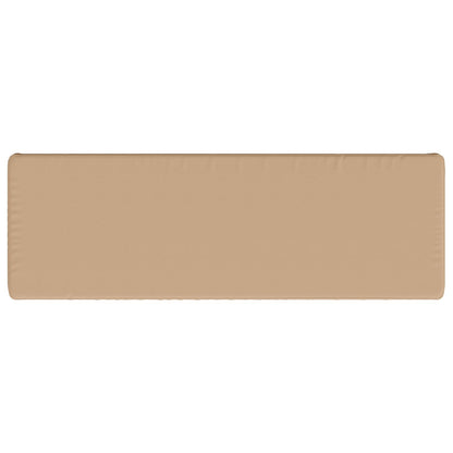 1-delig Bankkussen VUGHT 100% Polyester Zand 150 x 50 x 5 cm