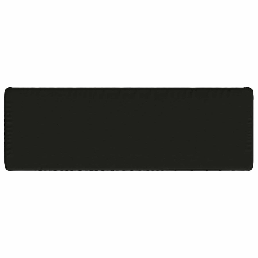 1-delig Bankkussen VUGHT 100% Polyester Zwart 150 x 50 x 5 cm