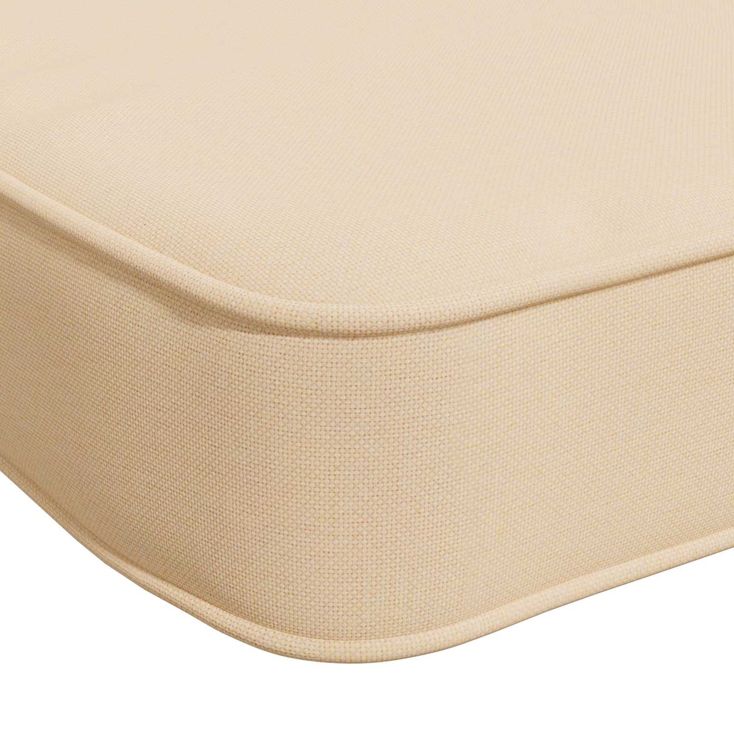 2-delige Bankkussens VUGHT 2 st 100% Polyester Crèmekleurig