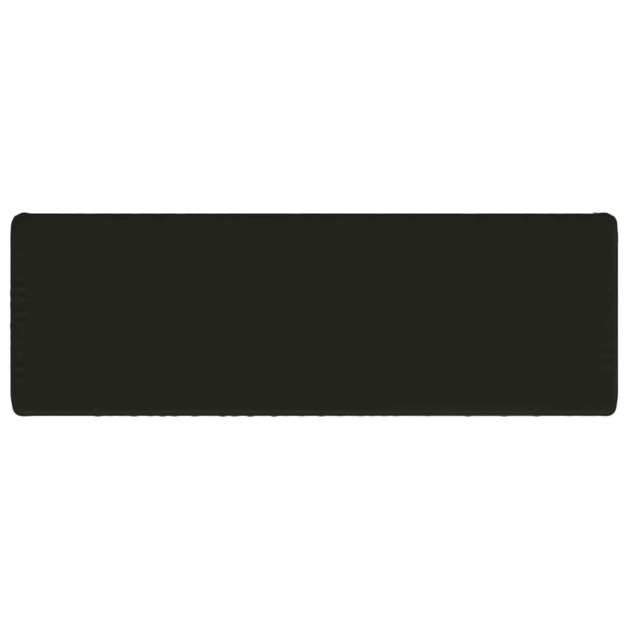 1-delig Bankkussen VUGHT 100% Polyester Zwart 150 x 50 x 5 cm