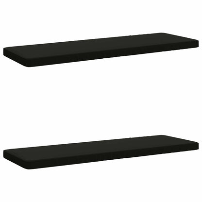 2-delige Bankkussens VUGHT 2 st 100% Polyester Zwart