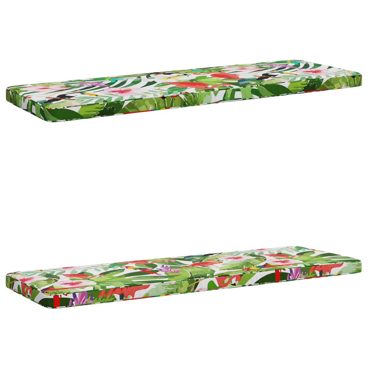 2-delige Bankkussens VUGHT 2 st 100% Polyester Meerkleurig