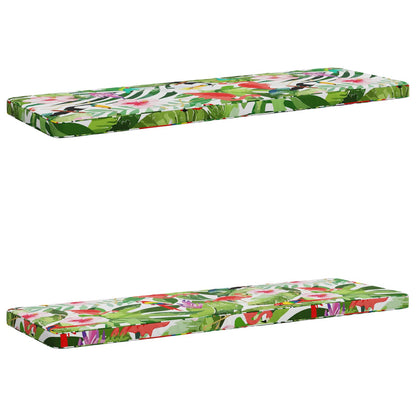 2-delige Bankkussens VUGHT 2 st 100% Polyester Meerkleurig