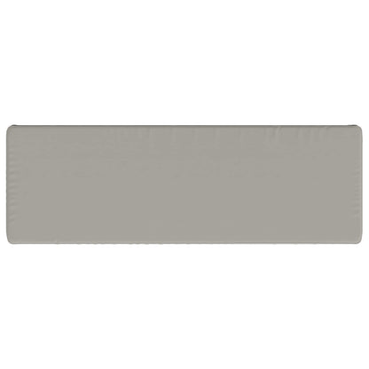 1-delig Bankkussen VUGHT 100% Polyester Grijs 150 x 50 x 5 cm