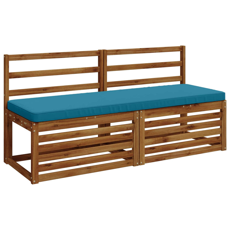 1-delig Bankkussen VUGHT 100% Polyester Lichtblauw