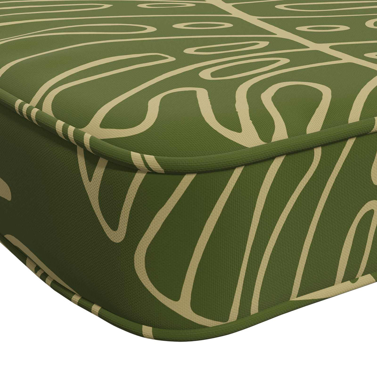 2-delige Bankkussens VUGHT 2 st 100% Polyester Bladontwerp