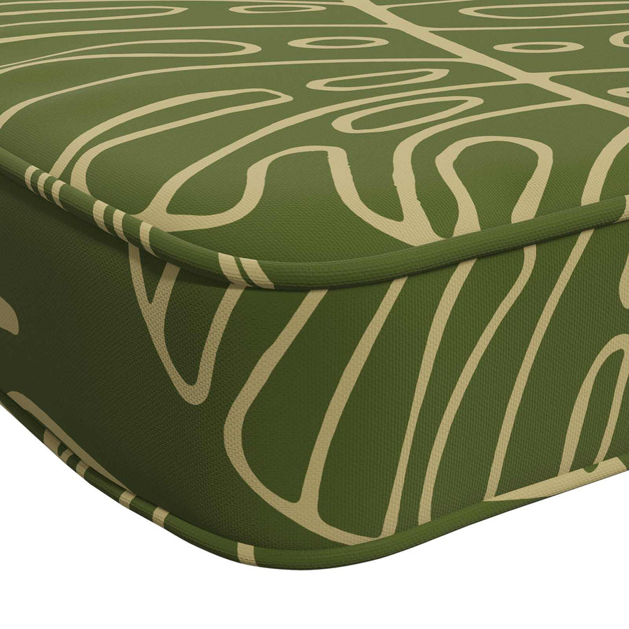 2-delige Bankkussens VUGHT 2 st 100% Polyester Bladontwerp