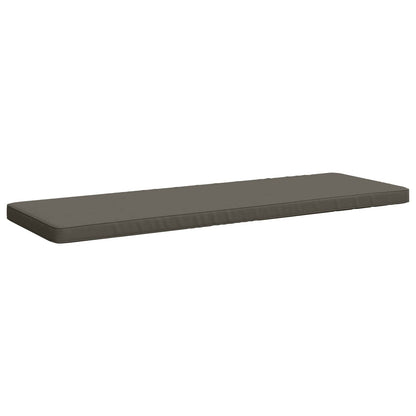 1-delig Bankkussen VUGHT 100% Polyester Grijs 160 x 50 x 5 cm